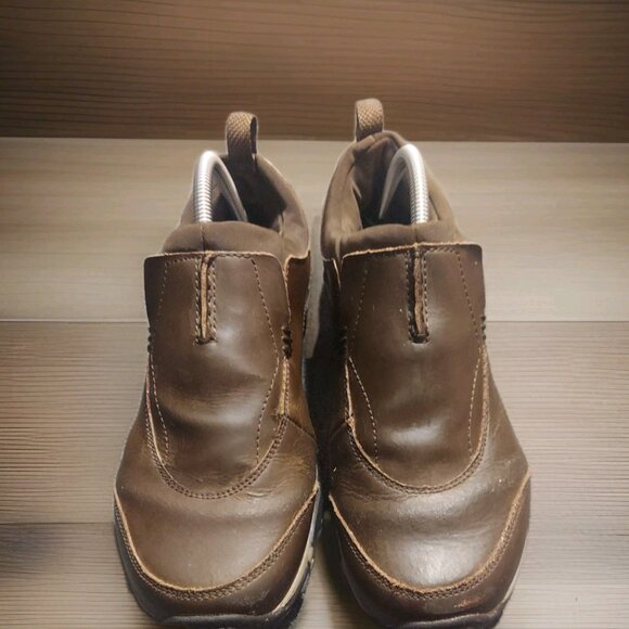 Merrell Bellot Moc Slip-On Shoes Mens Size 10 Medium Brown Dark Earth Winter - Picture 1 of 9